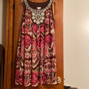 Mid knee length dress